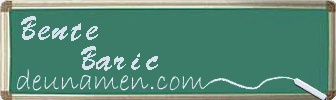 Bente Baric Visitenkarte